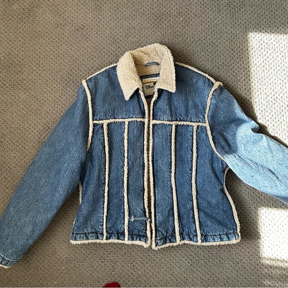 Wrangler Jackets & Blazers - Wrangler Outerwear Sherpa Jean jackets